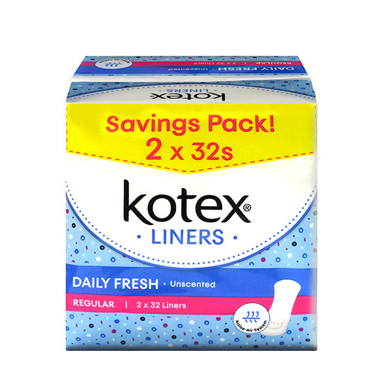 KOTEX FRESH PANTYLINERS REGULAR                   