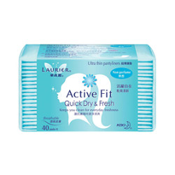 LAURIER PANTY LINER (TWIN PACK) UNSCENTED 40'S*2 LAURIER PANTY LINER (TWIN PACK) UNSCENTED 40'S*2