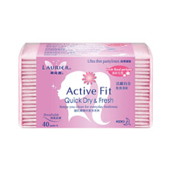 LAURIER PANTY LINER (TWIN PACK) SCENTED 40'S*2 LAURIER PANTY LINER (TWIN PACK) SCENTED 40'S*2