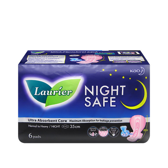 LAURIER NIGHT SAFE WING 35CM 6'S