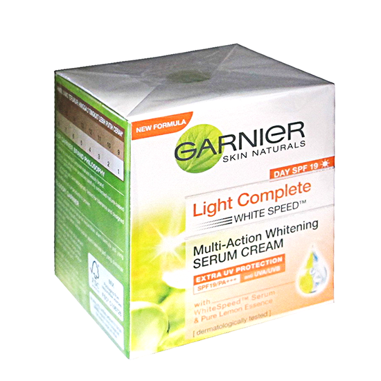 GARNIER LIGHT SERUM CREAM SPF 36 50g