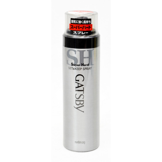 GATSBY SET & KEEP SPRAY SUPER HARD 180GM