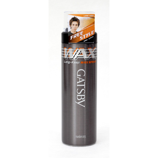 GATSBY LONG-KEEP WAX SPRAY 180GM