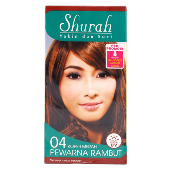 SHURAH PEWARNA RAMBUT - KOPER MERAH 40G