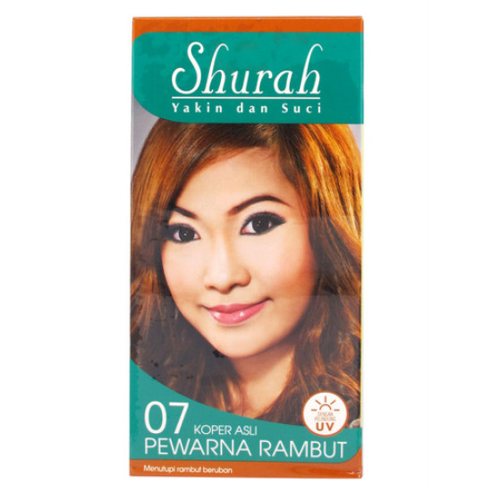 SHURAH PEWARNA RAMBUT - KOPER ASLI 40G