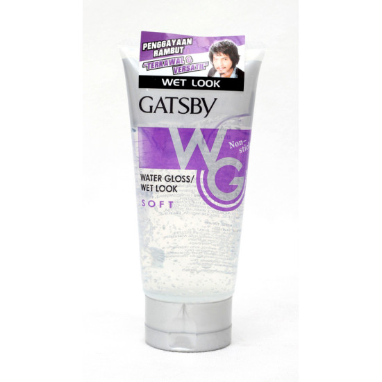 GATSBY WATER GLOSS TUBE GEL - SOFT 170GM