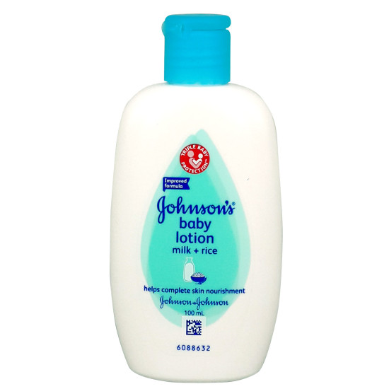 JOHNSON'S BABY LOTION MILK RICE 100ML