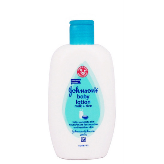 JOHNSON'S BABY LOTION MILK RICE 200ML