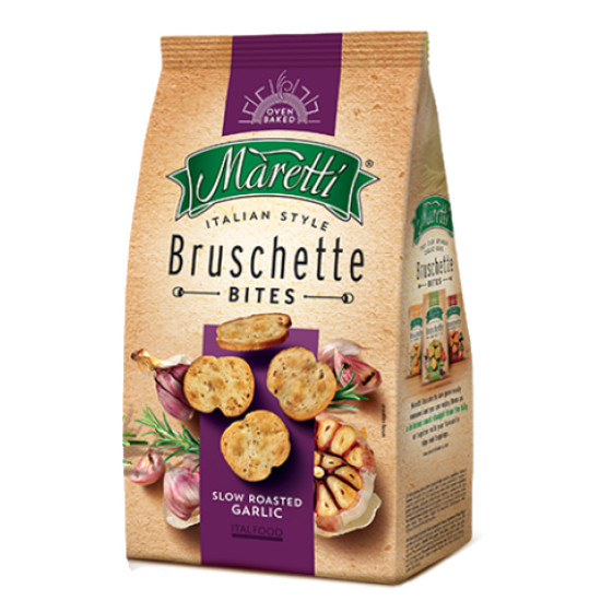 BRUSCHETTE MARETTI ROASTED GARLIC 70GM