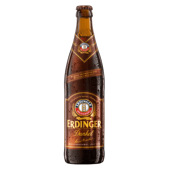 ERDINGER WEISBIER DARK BOTTLE 500ML