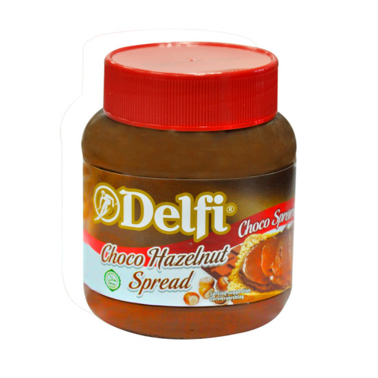 DELFI HAZELNUT CHOCO SPREAD 350GM