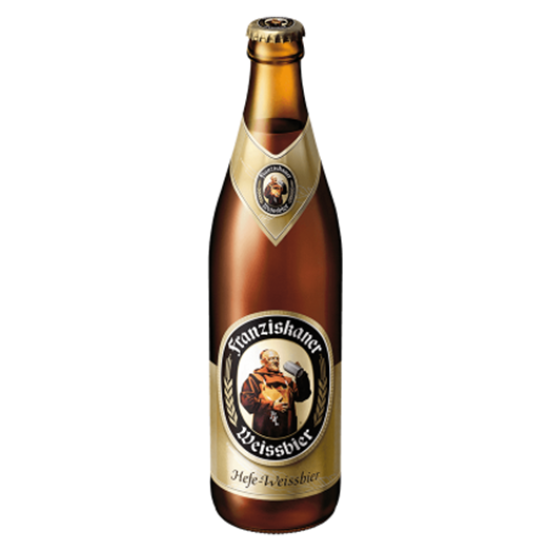 FRANZISKANER HEFE WEISSBIER HELL B 500ML