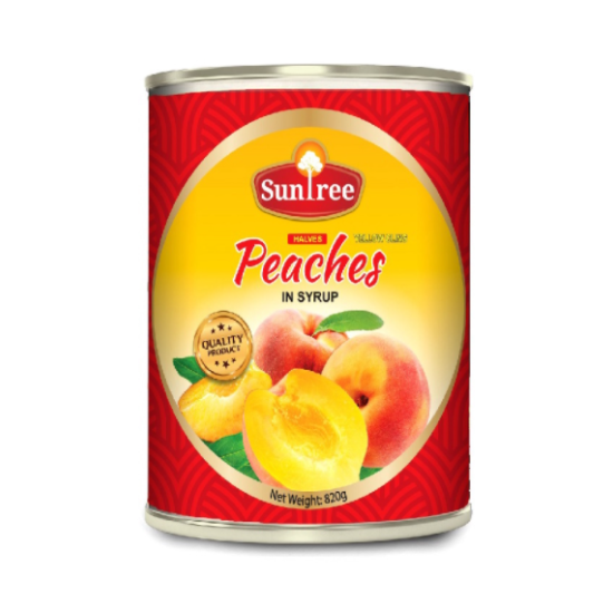 SUNTREE PEACHES 820GM