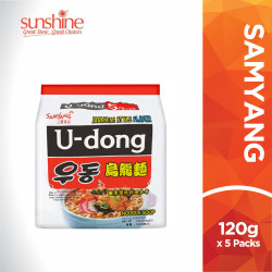 SAMYANG NOODLE U DONG 120GM*5 SAMYANG NOODLE U DONG 120GM*5