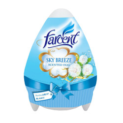 FARCENT SCENTED EGG GELL - SKY BREEZE 170G FARCENT SCENTED EGG GELL - SKY BREEZE 170G