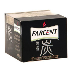 FARCENT CHARCOAL DEODORIZER - CAR 120G FARCENT CHARCOAL DEODORIZER - CAR 120G