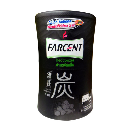 FARCENT CHARCOAL DEODORIZER - ROOM/SPACE 300G