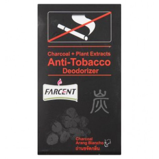 FARCENT CHARCOAL DEODORIZER - ANTI TOBACCO 200G