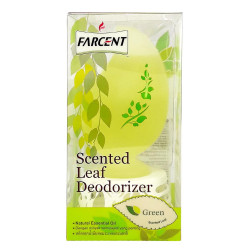 FARCENT SCENTED LEAF DEODORIZER GREEN (STR) 200ML