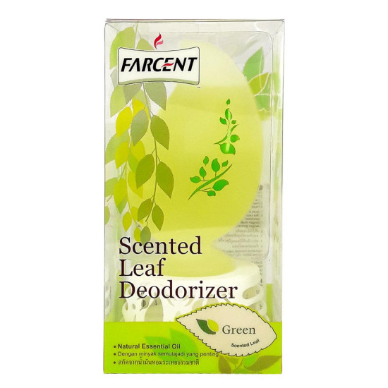 FARCENT SCENTED LEAF DEODORIZER GREEN (STR) 200ML