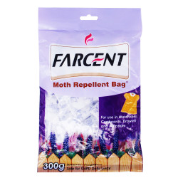 FARCENT MOTH REPELLENT BAG - LAVENDER 300G FARCENT MOTH REPELLENT BAG - LAVENDER 300G