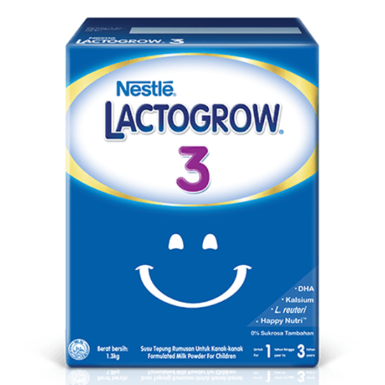 LACTOGROW 3 BIB 650G*2