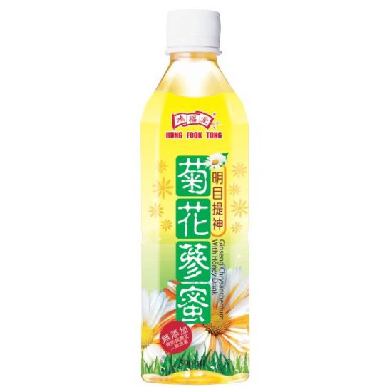 HUNG FOOK TONG AMERICAN GINSENG & HONEY DRINK 500M