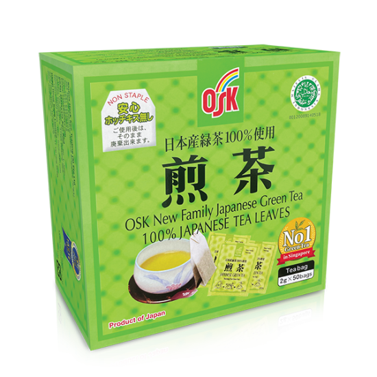 OSK NEW FAMILY - GREEN TEA 2GM*50S