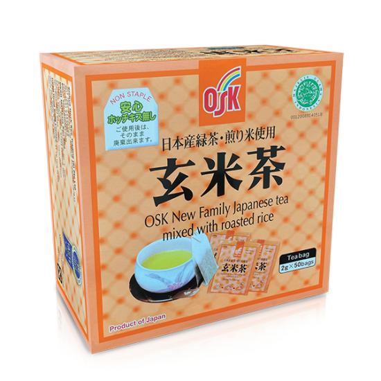 OSK JAPANESE TEA MIXED ROASTED RICE 50P