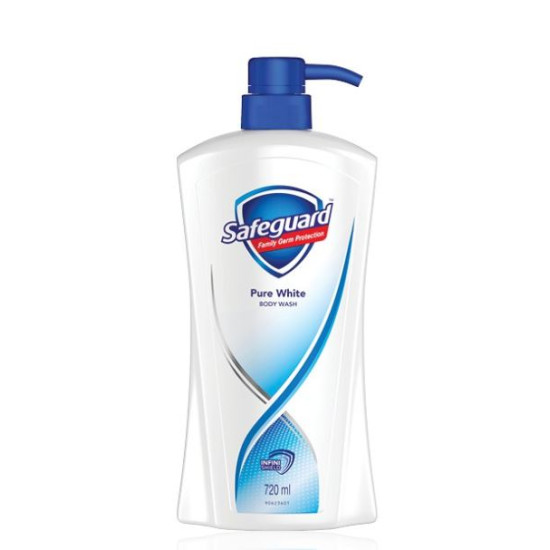 SAFEGUARD BODY WASH ( BTL) PURE WHITE 720ML