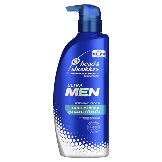 HEAD & SHOULDERS MEN SHAMPOO COOL MENTHOL 480ML