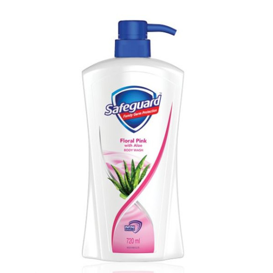 SAFEGUARD BODY WASH ( BTL) PINK FLORAL 720ML