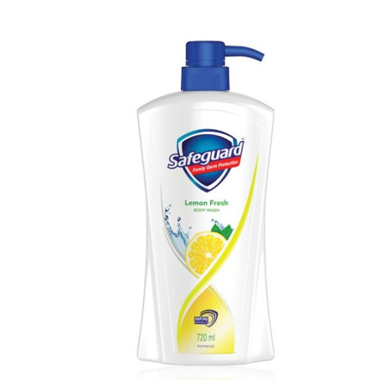 SAFEGUARD BODY WASH ( BTL) LEMON FRESH 720ML