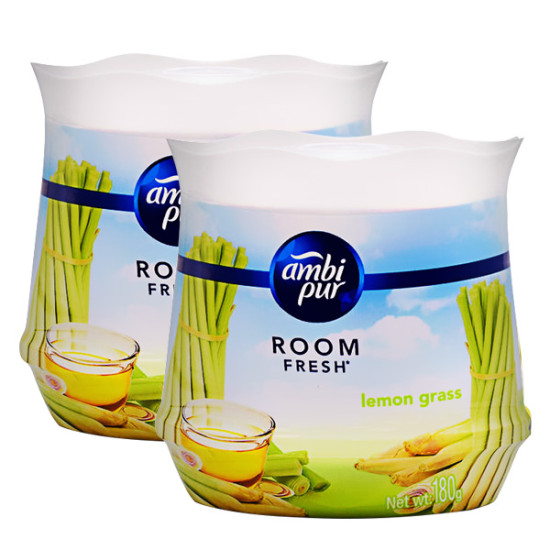 AMBI PUR GEL FRESH LEMON GRASS 180Gx2