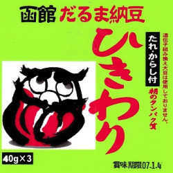 DARUMA SH HIKIWARI NATTO 40GM*3 DARUMA SH HIKIWARI NATTO 40GM*3