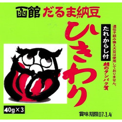 DARUMA SH HIKIWARI NATTO 40GM*3 DARUMA SH HIKIWARI NATTO 40GM*3