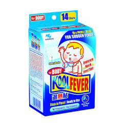 KOOLFEVER COOLING GEL - CHILDREN FOR BODY 14'S