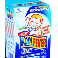 KOOLFEVER COOLING GEL - CHILDREN FOR BODY 14'S KOOLFEVER COOLING GEL - CHILDREN FOR BODY 14'S