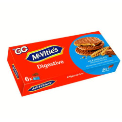 MCVITIE'S DIGESTIVE MILK CHOCOLATE 199.8GM