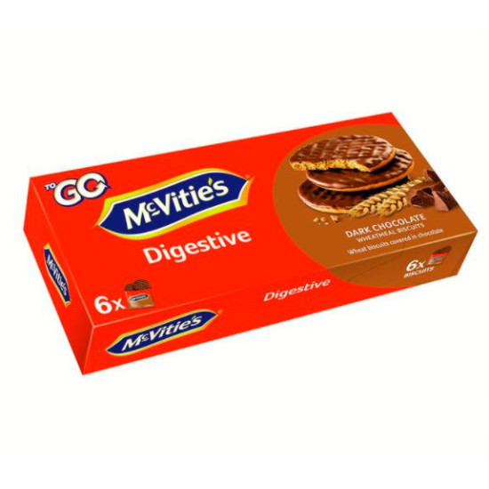 MCVITIE'S DIGESTIVE DARK CHOCOLATE 199.8GM