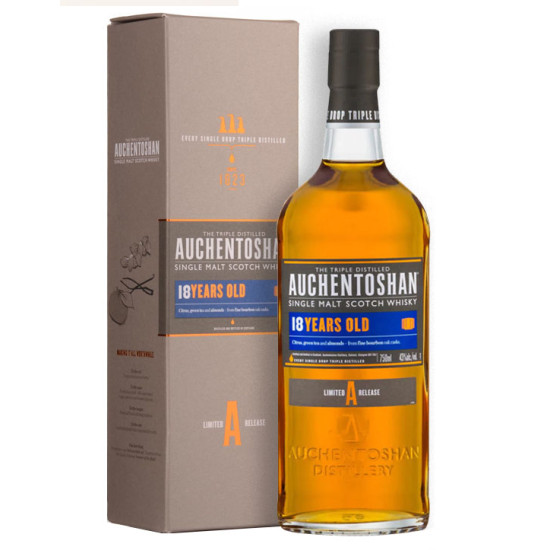 AUCHENTOSHAN 18 YEARS OLD WHISKY 700ML