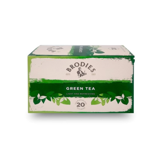 BRODIES TEA GREEN TEA WITH LEMON 2GM*20