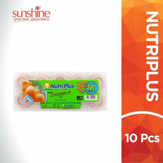 NUTRIPLUS WITH OMEGA 3 EGG (M) 10S