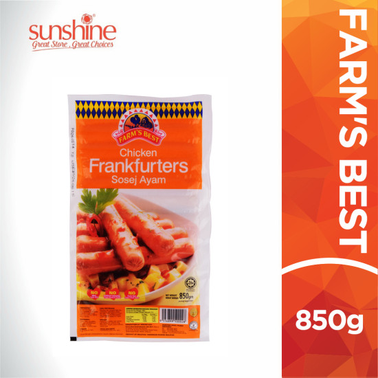 FARM'S BEST CHICKEN FRANKFURTER  850G