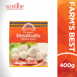 FARM'S BEST CHICKEN BALL (PLAIN) 400G FARM'S BEST CHICKEN BALL (PLAIN) 400G
