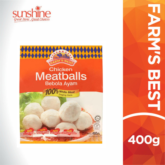 FARM'S BEST CHICKEN BALL (PLAIN) 400G