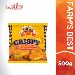 FARM'S BEST CRISPY CHICKEN NUGGET 500G FARM'S BEST CRISPY CHICKEN NUGGET 500G