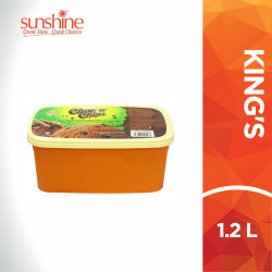 KING'S ICE CREAM CHOC-O-CHIP 1.2L KING'S ICE CREAM CHOC-O-CHIP 1.2L