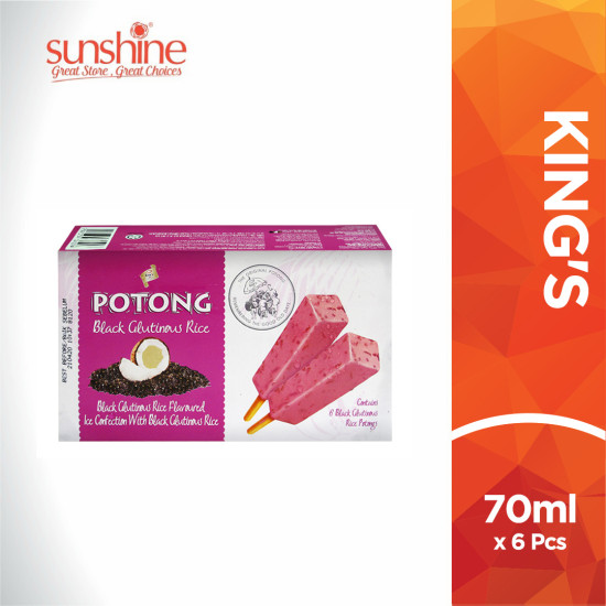 KING'S POTONG BLACK MULTIPACK 80ML*6