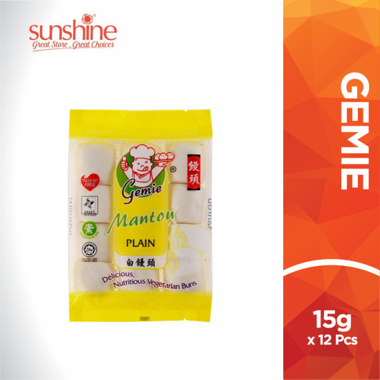 GEMIE MANTOU PLAIN 15G*12